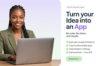 vibe code your web app, lovable vibe coder with superbase