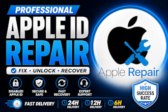 help you fix apple id issues