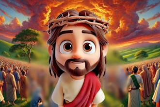 ai bible story ai video animation ai history bible stories bible illustration
