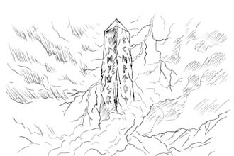 create cinematic dark fantasy album covers