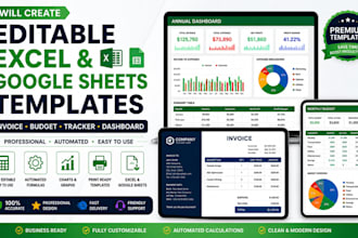 create smart google sheets data trackers and reports