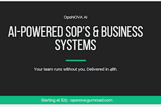 ai powered sops and business systems for small businesses