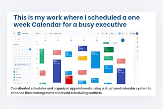 manage your emails calendar scheduling and admin support professionally