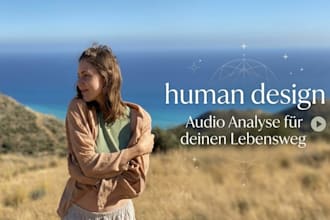 create your personal human design reading in german
