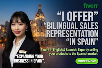do sales business representation in spain