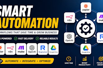 be your zapier n8n makecom openai ringcentral google drive ai automation expert