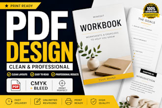 design clean and professional PDF layouts