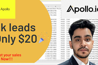 do b2b lead generation using apollo any industry