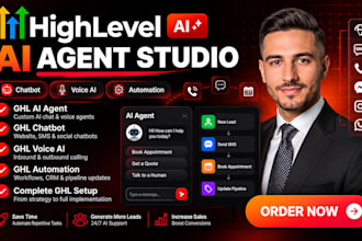 setup ghl ai agent, voice ai, ghl chatbot and automation