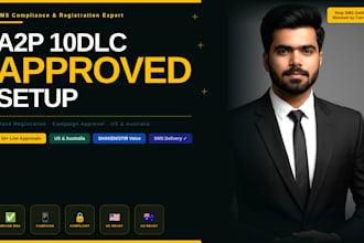 setup a2p 10dlc registration and SMS compliance