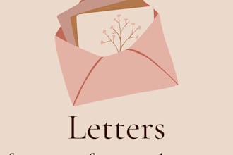 write you a letter from a fictional character