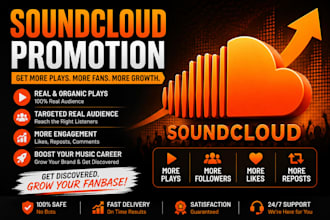 promote soundcloud, soundcloud streams, music promotion, soundcloud listeners