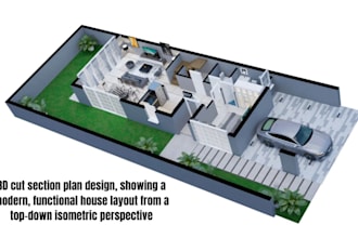 design a 2d and 3d isometric map for real estate, resorts, and architecture