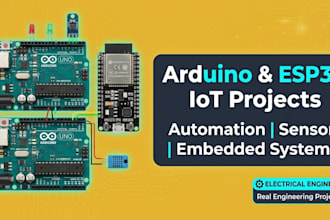 develop arduino, esp32, and iot electronics projects