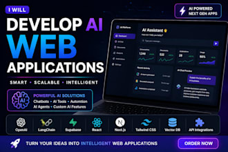develop ai powered web applications