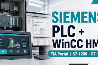 do siemens plc programming and wincc hmi design