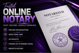 notarize legal documents ,UK US online notary public ,poa ,usps forms 1583