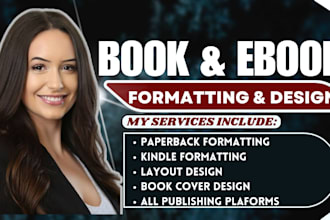 do children book formatting, paperback and ebook typesetting for KDP publishing