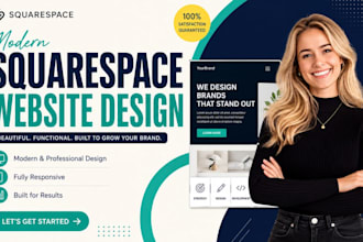 design modern squarespace website redesign squarespace website development
