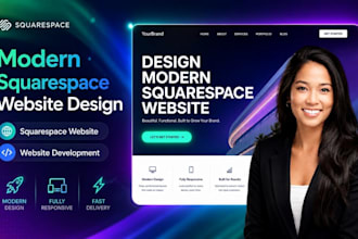 design modern squarespace website redesign squarespace website development