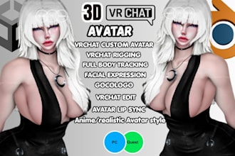 optimize, fix, rig, retexture, toggles, clothing setup for your vrchat avatar