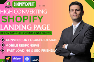 design a high converting shopify landing page for your brand pagefly klaviyo