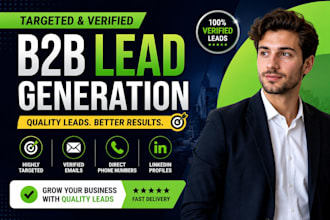 provide targeted b2b lead generation with verified contacts