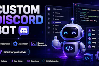 create a custom discord bot for your server