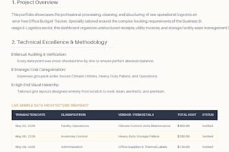 do professional data entry, web research and excel data cleaning