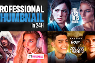 create a professional thumbnail for your video