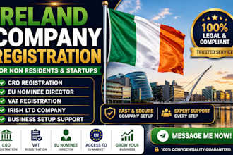 register your ireland company with cro and eu nominee director