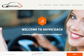 design wix driving instructor website wix vehicle hire website wix ev charge