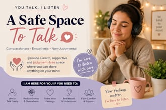 provide compassionate and empathetic listening for people