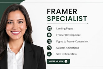 design framer website develop framer website framer animation wix website framer