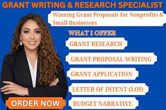 write small business grant writing, nonprofit, grant proposal, apply for grants