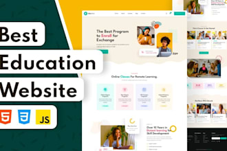 build an online course and elearning website with lms and student portal