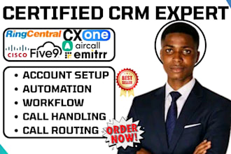 set up a2p 10dlc 8x8 contact center ringcentral five9 cxone cisco aircall emitrr