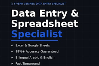 do fast and accurate data entry into excel or google sheets
