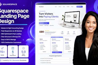 squarespace website design squarespace landing page redesign squarespace website