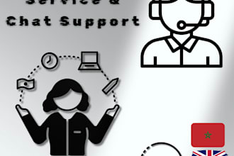 be your professional customer service and chat support agent