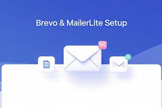 setup your brevo or mailer lite email and newsletter