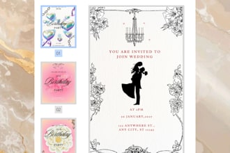 create canvas  invitations templates