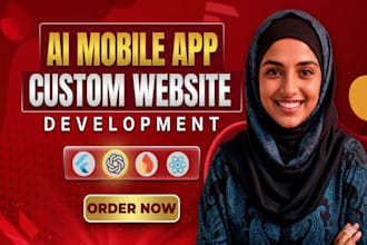 build a custom dating app, chat app, social media app with ai features