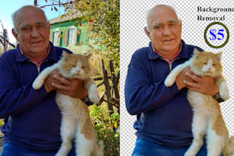 do background removel or cut out image service