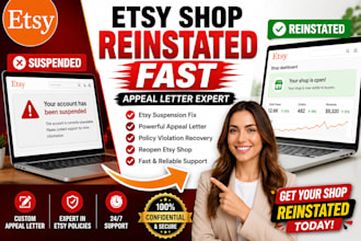 do etsy reinstatement for etsy shop appeal letter, etsy suspension etsy reopen