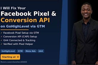 fix facebook pixel conversion API for gohighlevel via GTM