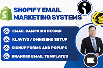 setup shopify email marketing systems for retention and sales