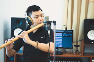record professional flute tracks or solos for your music