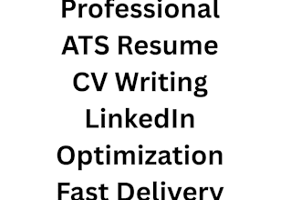 create ats friendly professional resume and CV