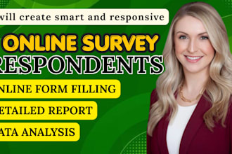 gather real respondent to fill online survey